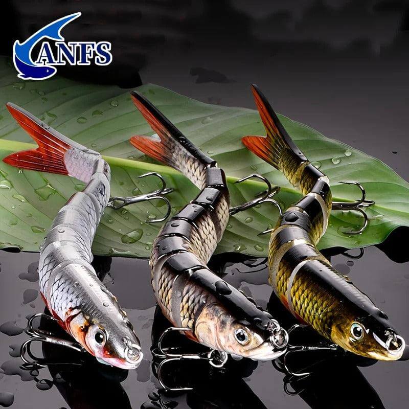 Youkk 3D Eyes Metal Vib Lures Hooks Simulation Fish Hard Bait Bass