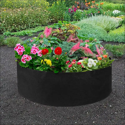 10/40/50/100 gallons fabric garden raised bed round planting container grow bags fabric planter pot