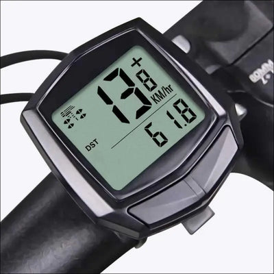 1pcs waterproof wired digital bike speedometer odometer bicycle cycling speed counter code table