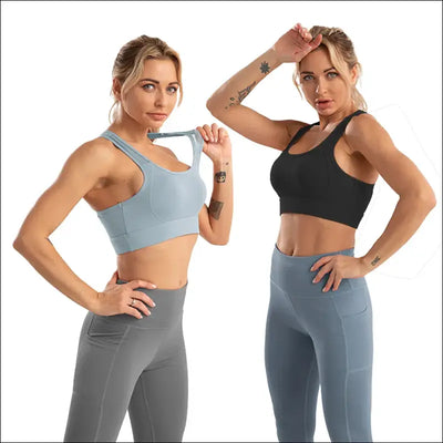 2-piece yoga suit for women - high waist leggings & crop top - sportswear fitness workout clothes