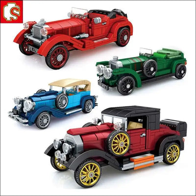 2022 new city technique racing car old classic speed champions sport building brick super racers f1