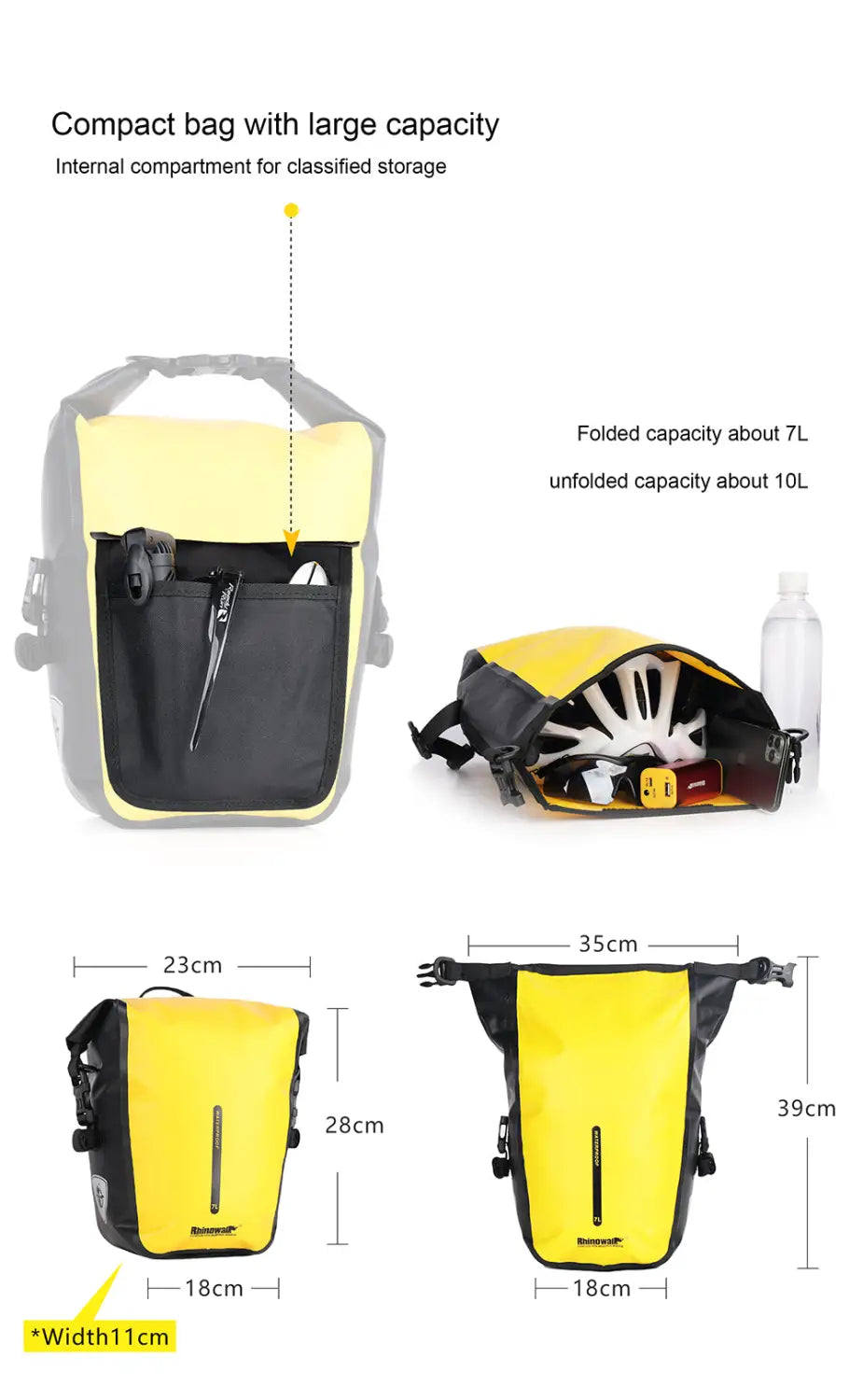 Multifunctional Bicycle Bag Cycling