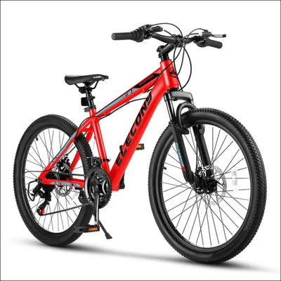 24 inch mountain bike for adults | aluminum frame | shimano 21-speed | disc brake United States