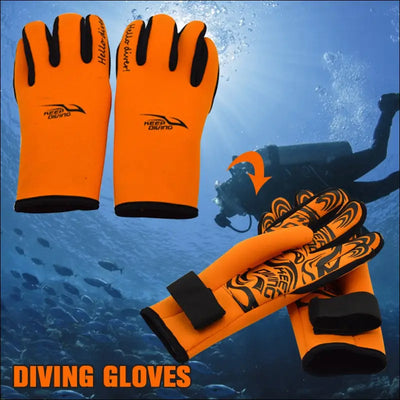 2mm neoprene scuba gloves winter diving swimming wetsuit snorkeling for men women underwater water