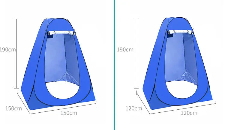 Portable Privacy Shower Toilet Automatic Camping Tent UV Function Travel Camping Tent Outdoor Dressing Beach Sun Shelte