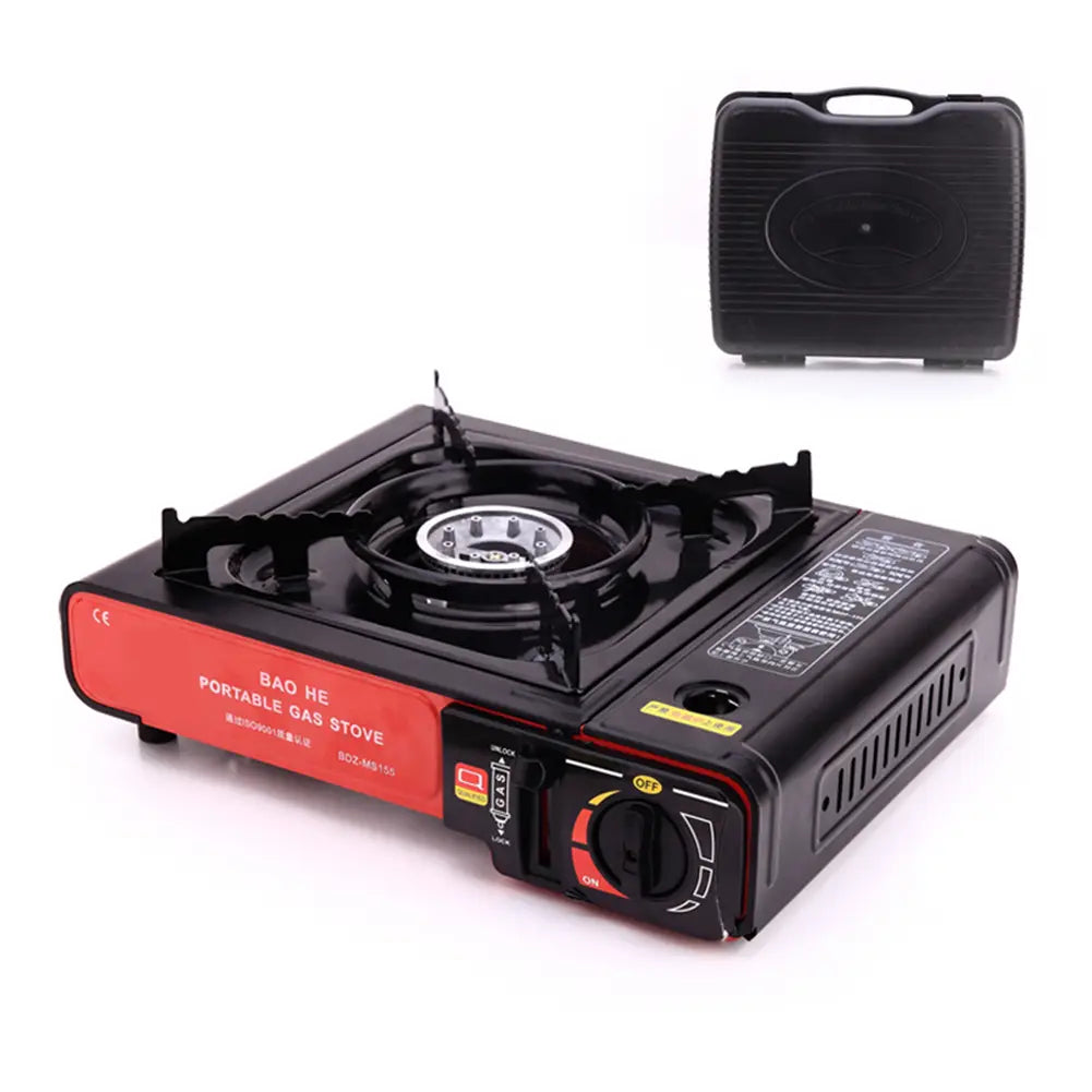 Portable Gas Stove With Map Hot Pot Waska Fuel Tank Barbecue Outdoor Camping Stove