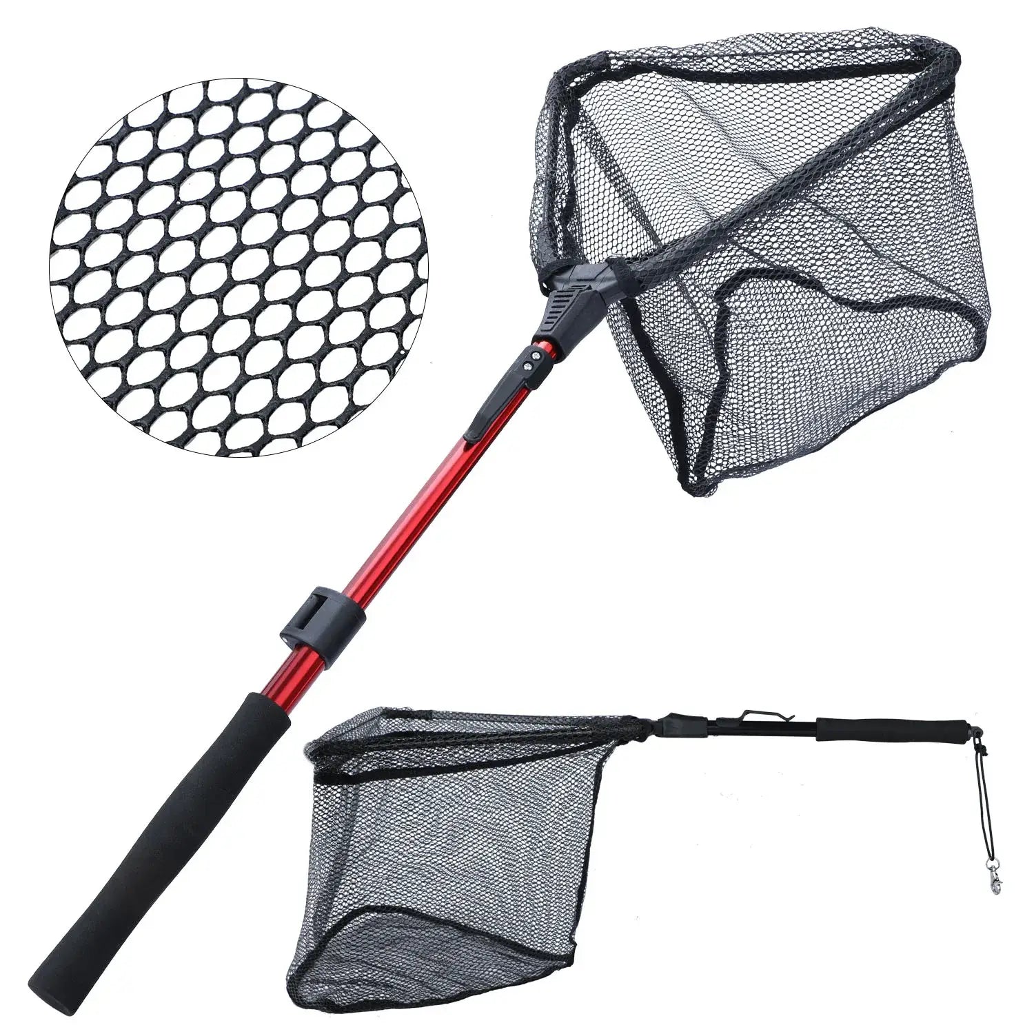 Best folding fishing net - sougayilang 65-112cm telescopic landing net