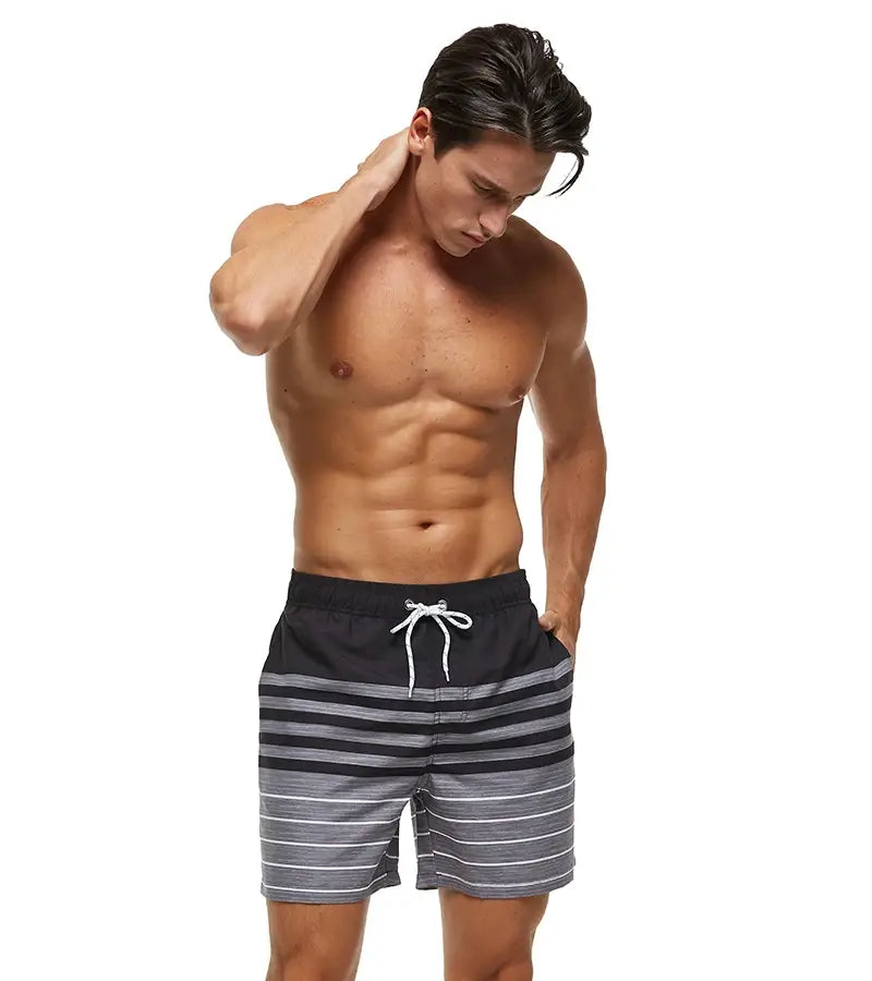 Datifer Brand Beach Shorts Summer Quick Dry Mens Board Swimsuits Man Swim Trunks Surf Swimwear Male Athletic Running