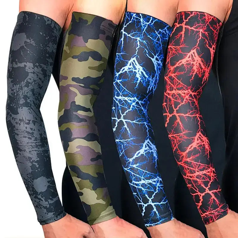 UV Protection Arm Sleeves - Quick-dry Breathable 1Pair Sports Arm Warmers