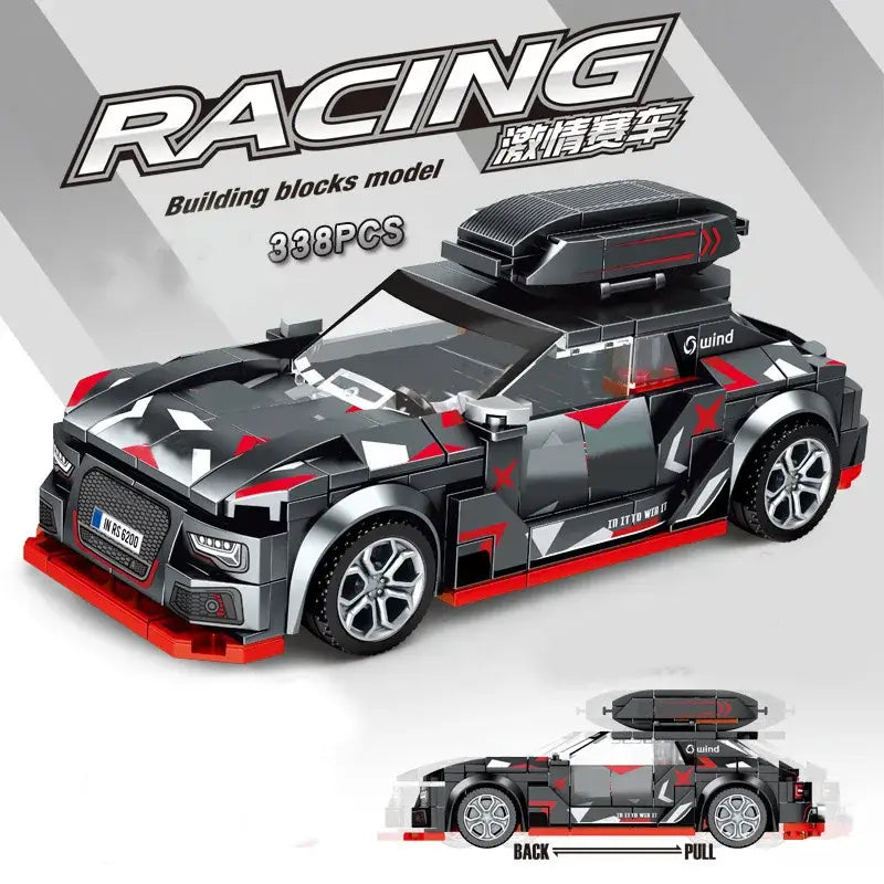 City Technical Car Speed Champion Sports Racing Car Vehicle Racer Moc Building Blocks Educational Toys