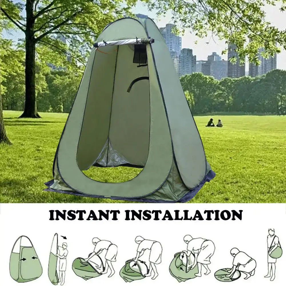 Pop Up Pod Tent Changing Dressing Room Privacy Beach Tent 2 Windows Instant Portable Shower Tent Camping Toilet Rain