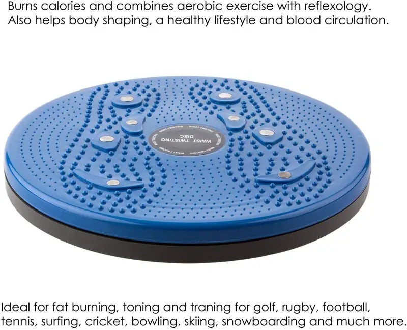 Magnet waist twisting disc fitness balance board weight lose trainer magnetic massage wriggling