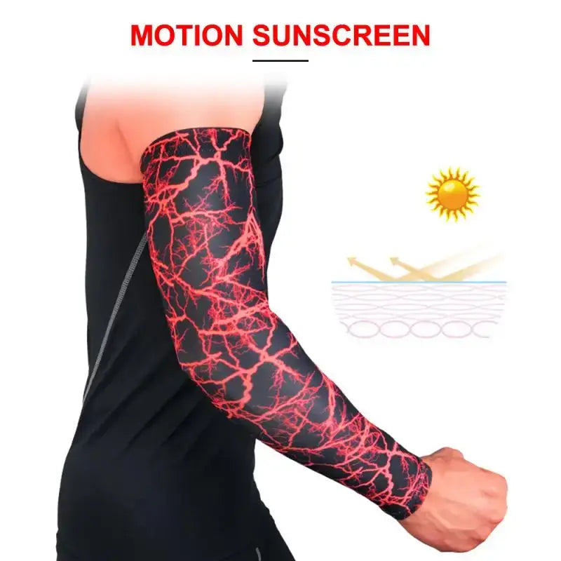 UV Protection Arm Sleeves - Quick-dry Breathable 1Pair Sports Arm Warmers