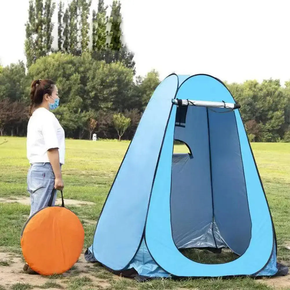 Pop Up Pod Tent Changing Dressing Room Privacy Beach Tent 2 Windows Instant Portable Shower Tent Camping Toilet Rain