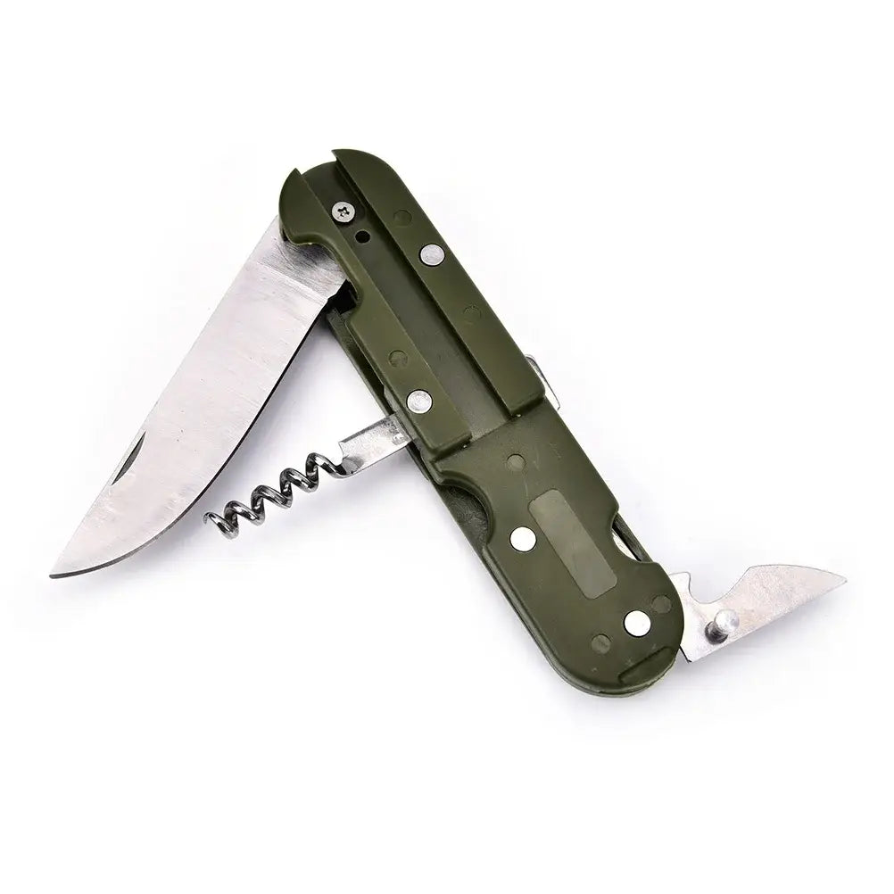 Camping Cutlery Stainless Steel Folding Knife Fork Spoon Portable Outdoor Tableware Camping Equipment