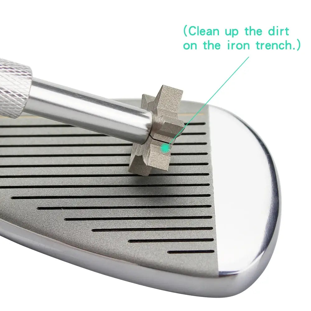 Golf Groove Tool Golf Iron Wedge Club Groove Sharpener Cleaner Golf Club Clear Tool V U Blade 6 color golf accesories