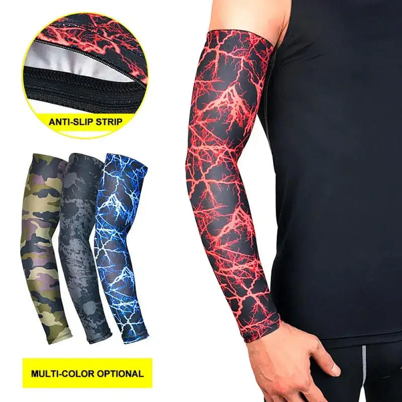 UV Protection Arm Sleeves - Quick-dry Breathable 1Pair Sports Arm Warmers