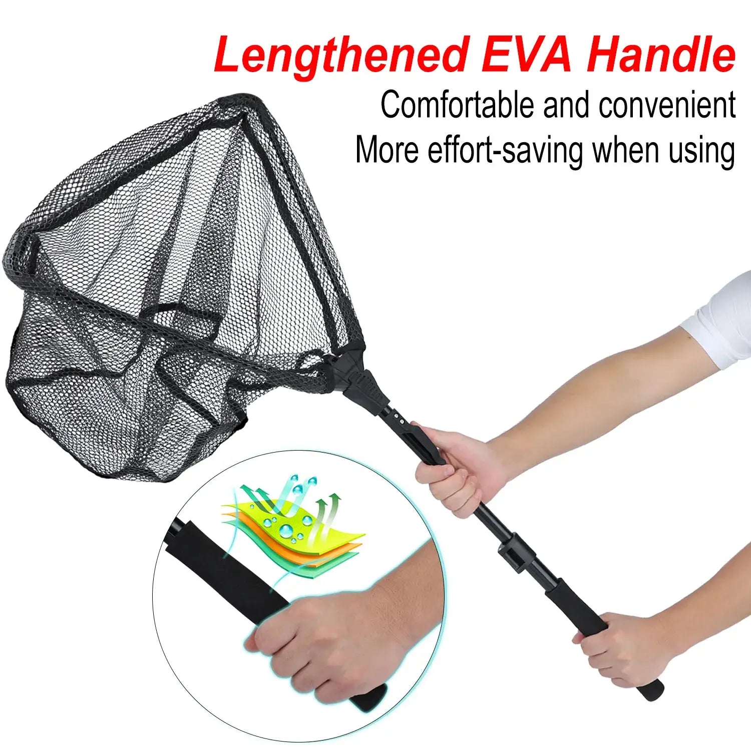 Best folding fishing net - sougayilang 65-112cm telescopic landing net