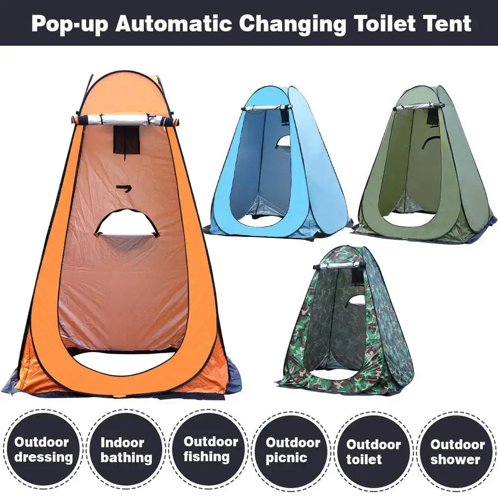 Pop Up Pod Tent Changing Dressing Room Privacy Beach Tent 2 Windows Instant Portable Shower Tent Camping Toilet Rain