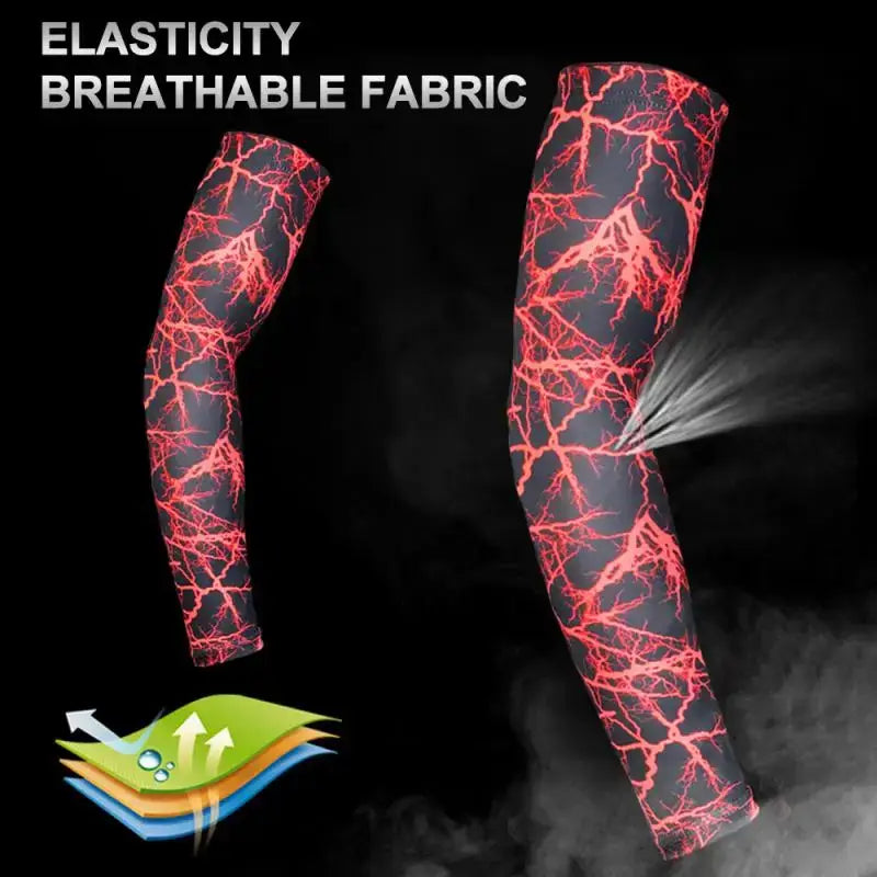 UV Protection Arm Sleeves - Quick-dry Breathable 1Pair Sports Arm Warmers