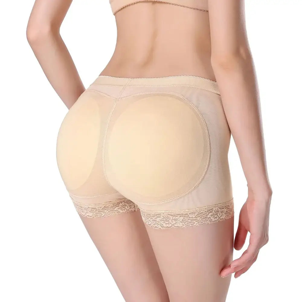 Women butt lifter panty fake buttock body shaper padded underwear lady lift bum high waist tummy