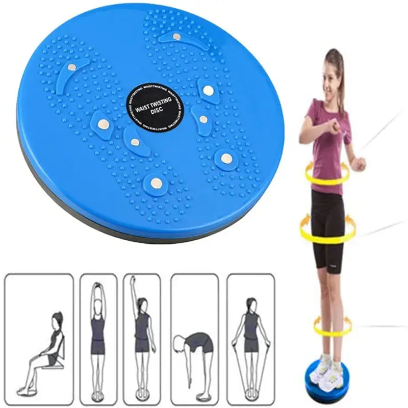 Magnet waist twisting disc fitness balance board weight lose trainer magnetic massage wriggling