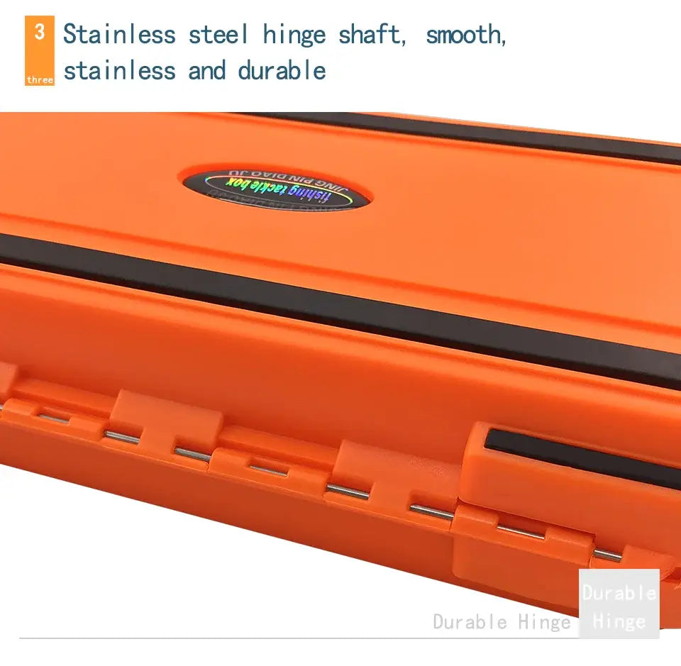 Fishing waterproof accessories box small road sub box fish hook storage box table fishing tools,