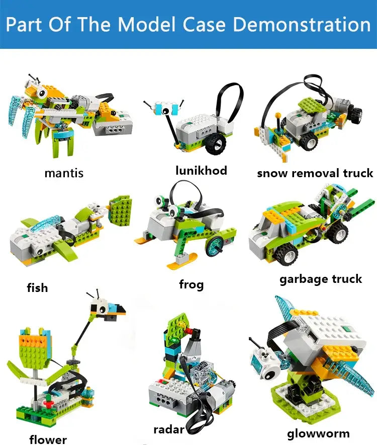 EV3 Wedo 2.0 Program Brick Steam Stem Robot Toys Education Assembly Building Blocks Play Set Science & Engineeringg