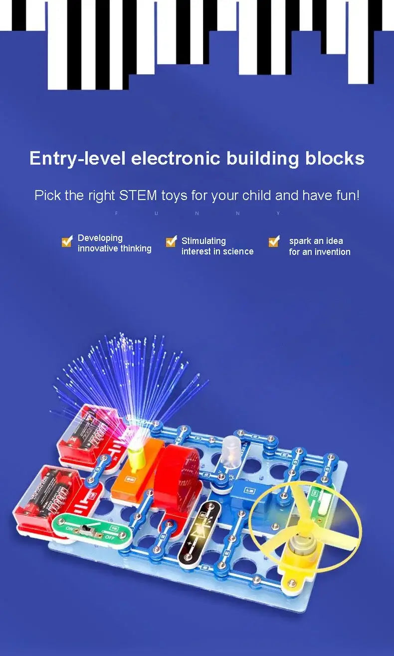 Circuit Electronic Blocks Kit - Science Kits For Kids