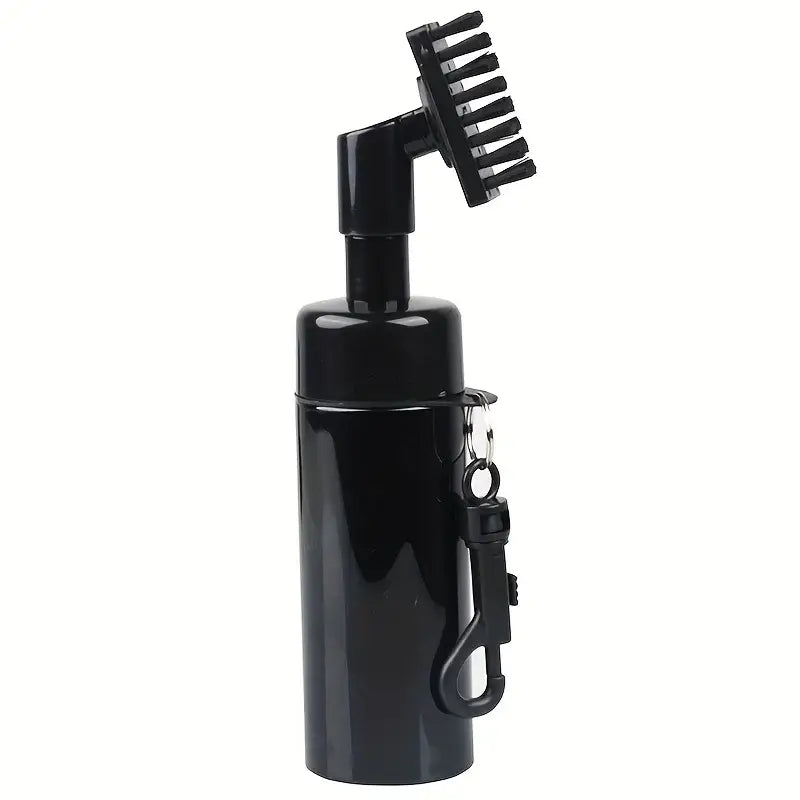 1pc Golf Club Cleaner Groove Tube Golf Brush Golf Club Brush with Leakproof Reservoir Tube Squeeze Bottle for Easy