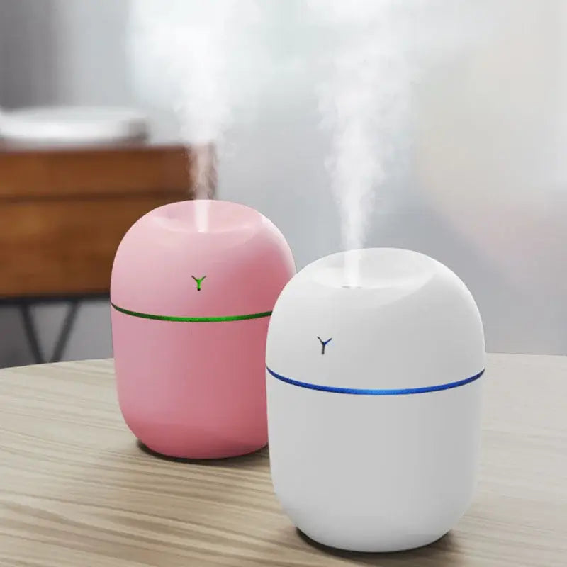 250ML Humidifier Mini Aromatherapy Humidifiers Diffusers For Home Romantic Light USB Essential Oil Diffuser Car