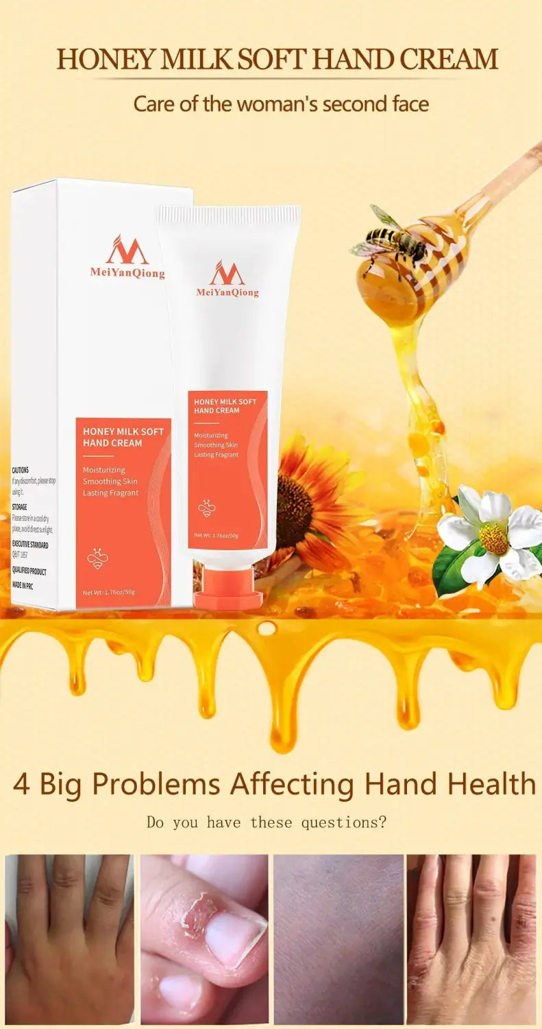 Soft Hand Cream Lotions Serum Repair Nourishing Hand Skin Care Anti Hand Scrub Chapping Anti Aging Moisturizing