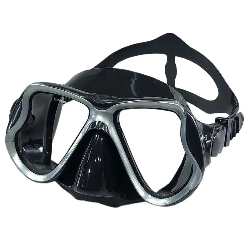 Scuba snorkel diving mask - professional snorkeling goggles for adults - tempered glass lens