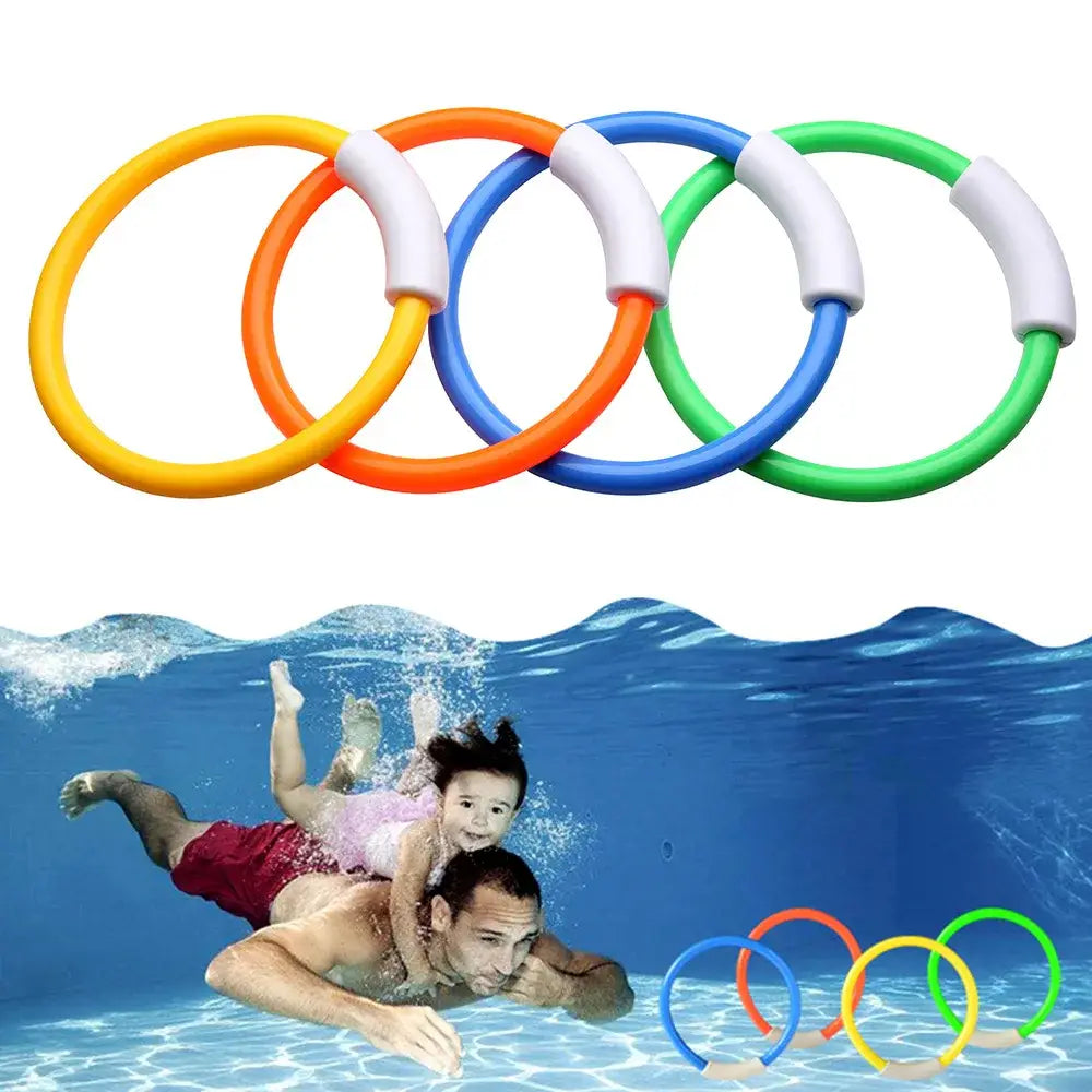 Summer Children Swimming Octopus Pool Diving Toys Water Sports Water Play Toys Diving Stick Gem Set Underwater Grabbing