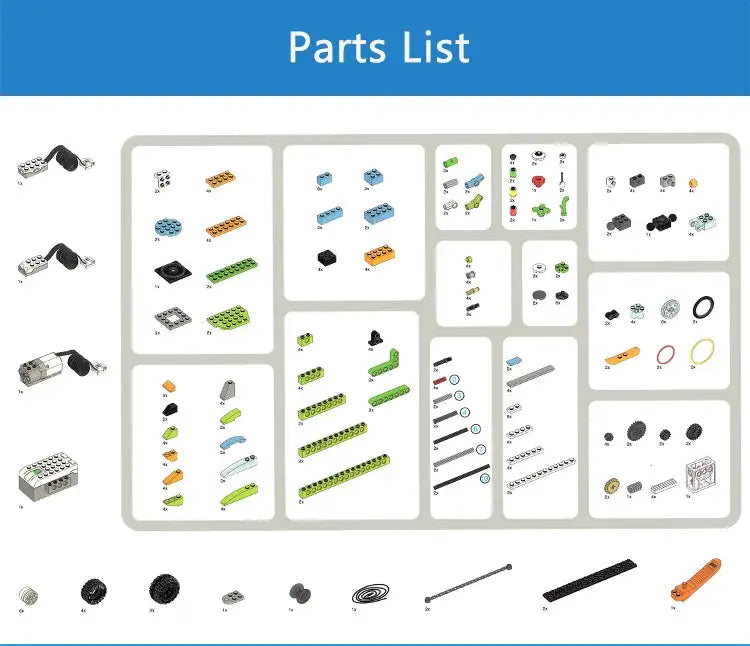 EV3 Wedo 2.0 Program Brick Steam Stem Robot Toys Education Assembly Building Blocks Play Set Science & Engineeringg
