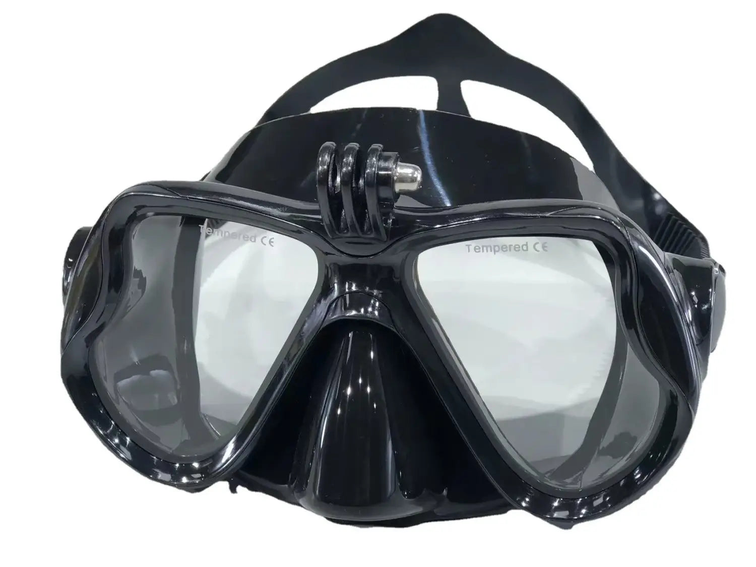 Scuba snorkel diving mask - professional snorkeling goggles for adults - tempered glass lens