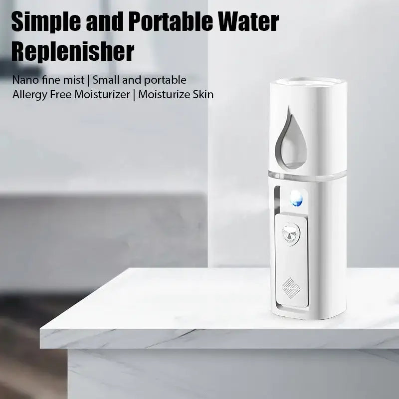 Facial mister - mini portable rechargeable handy face humidifier sprayer