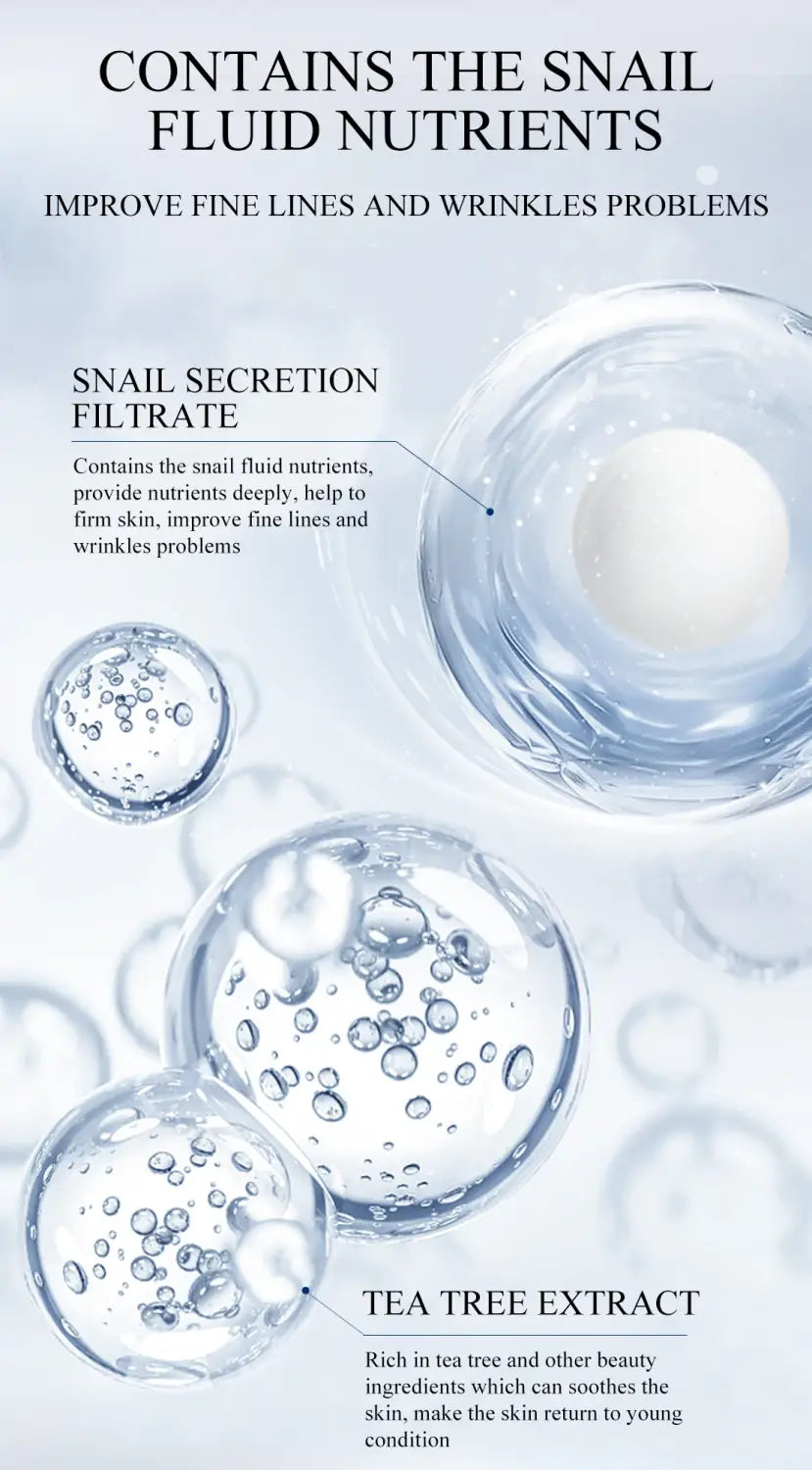 Snail Mucin Anti-wrinkle Face Cream Collagen Anti-wrinkle Lightening Fine Lines Ehitening Moisturizing Anti-aging Face