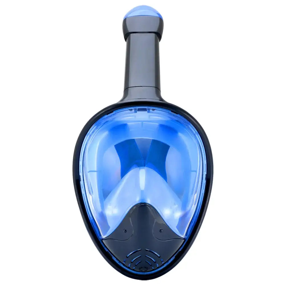 Full Face Snorkel Mask with Detachable Camera Mount - Wide View Anti-Fog Anti-Leak - Adult & Kids