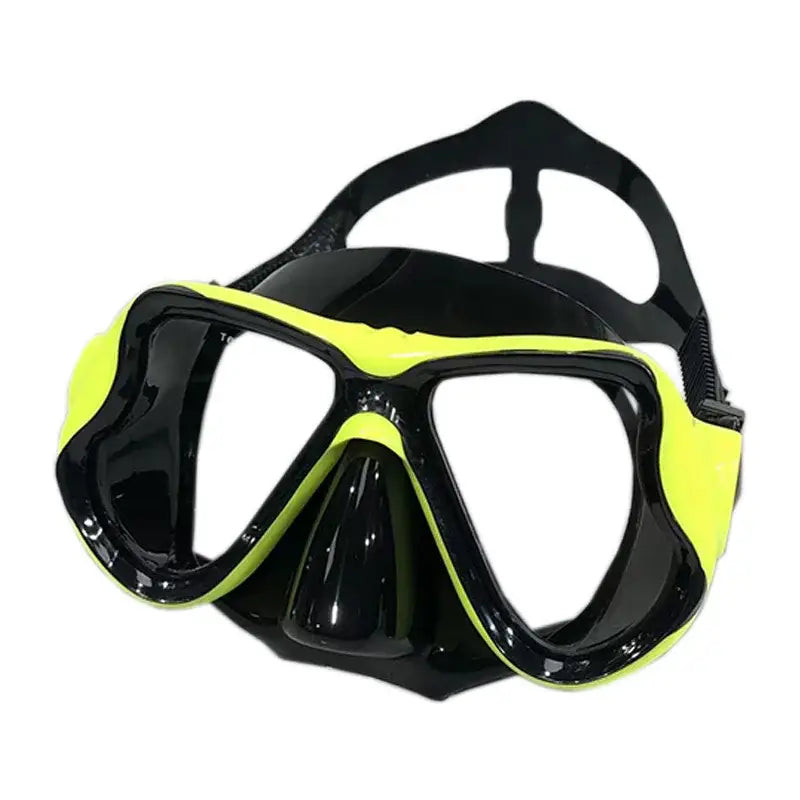 Scuba snorkel diving mask - professional snorkeling goggles for adults - tempered glass lens