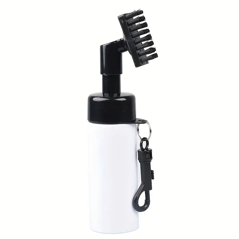 1pc Golf Club Cleaner Groove Tube Golf Brush Golf Club Brush with Leakproof Reservoir Tube Squeeze Bottle for Easy