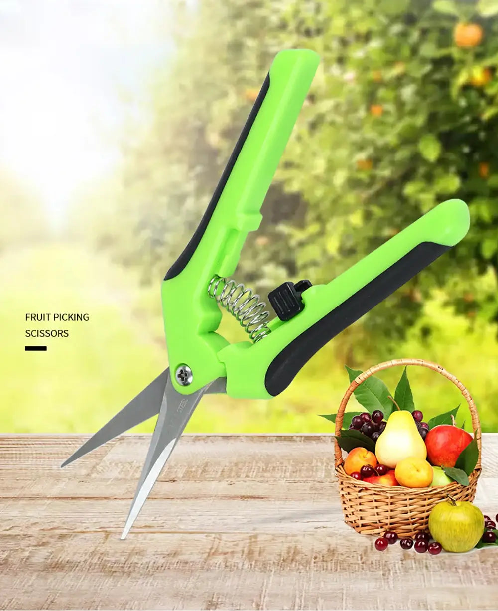 Garden Tools Secateurs Bonsai Shears Metal Gardening Scissor Pruning Tool Hand Cutter Fruit Picking Weed Household