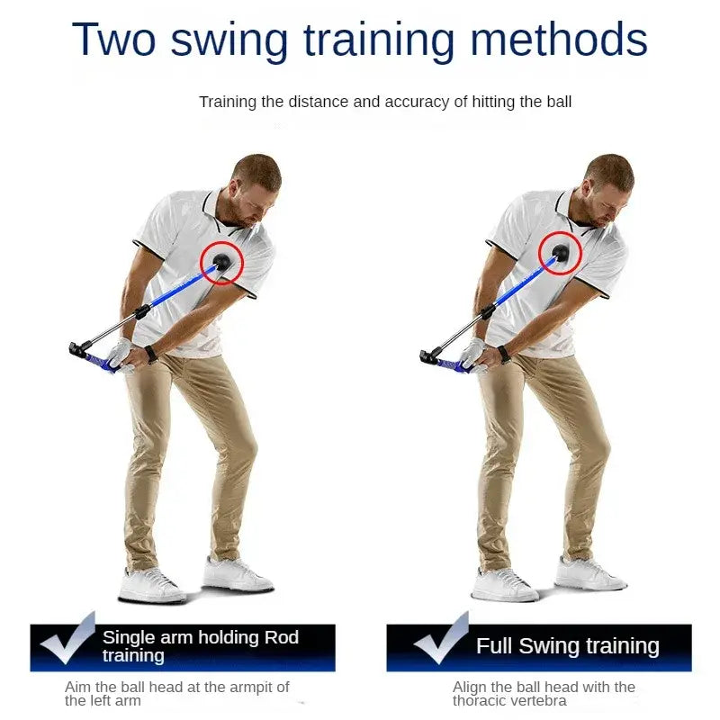 PGM Golf swing trainer Folding Correction Practitioner Adjustable Length Angle Beginner Available with Left Right Hands