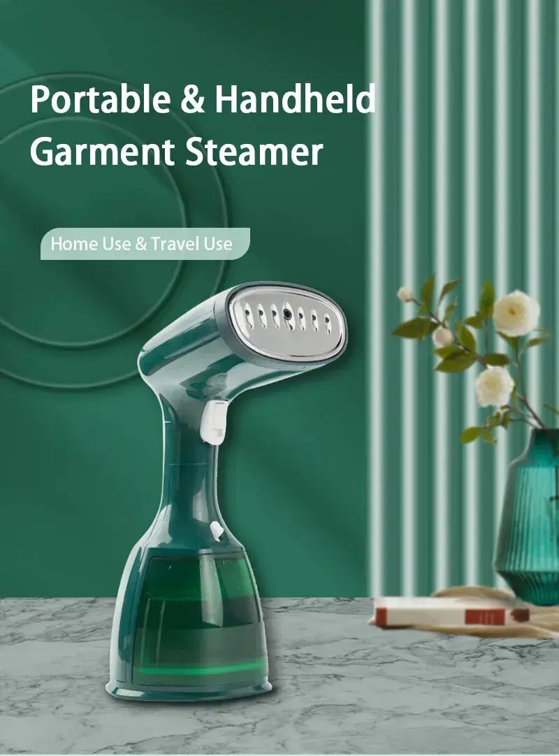 Garment Steamers 280ml Handheld Fabric Steamer 7 Holes 20 Seconds Fast-Heat 1500W Garment Steamer for Home Travelling