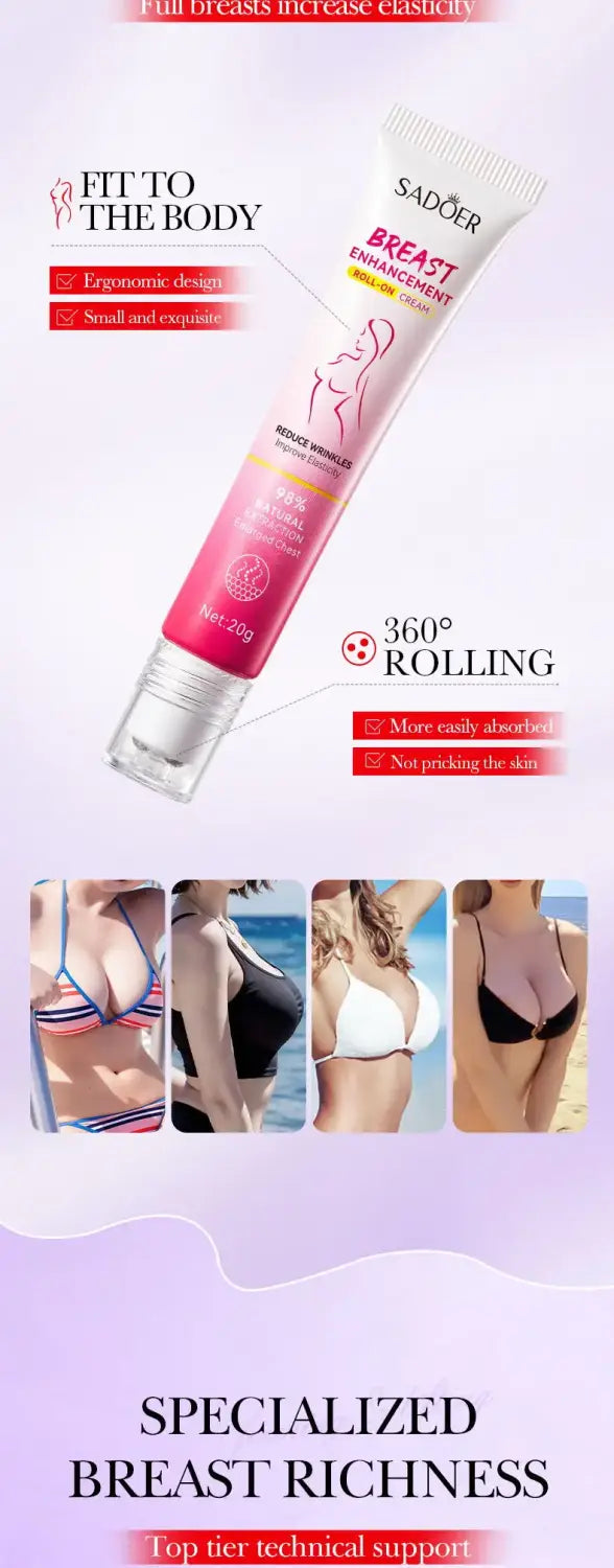 Natural breast enlargement cream lift firm breast improve sagging massage chest rapidly growth