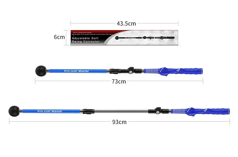 PGM Golf swing trainer Folding Correction Practitioner Adjustable Length Angle Beginner Available with Left Right Hands