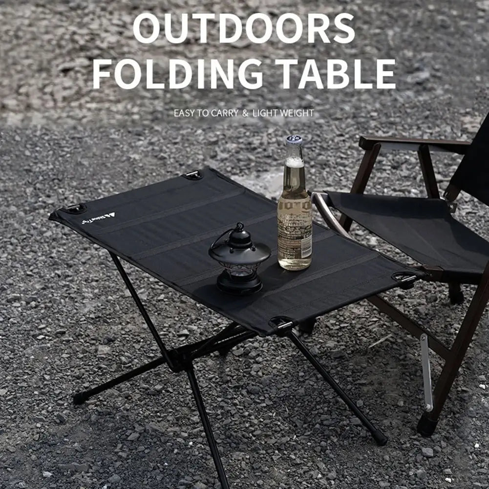 Foldable camping table-aluminum lightweight folding table compact roll up tables collapsible table