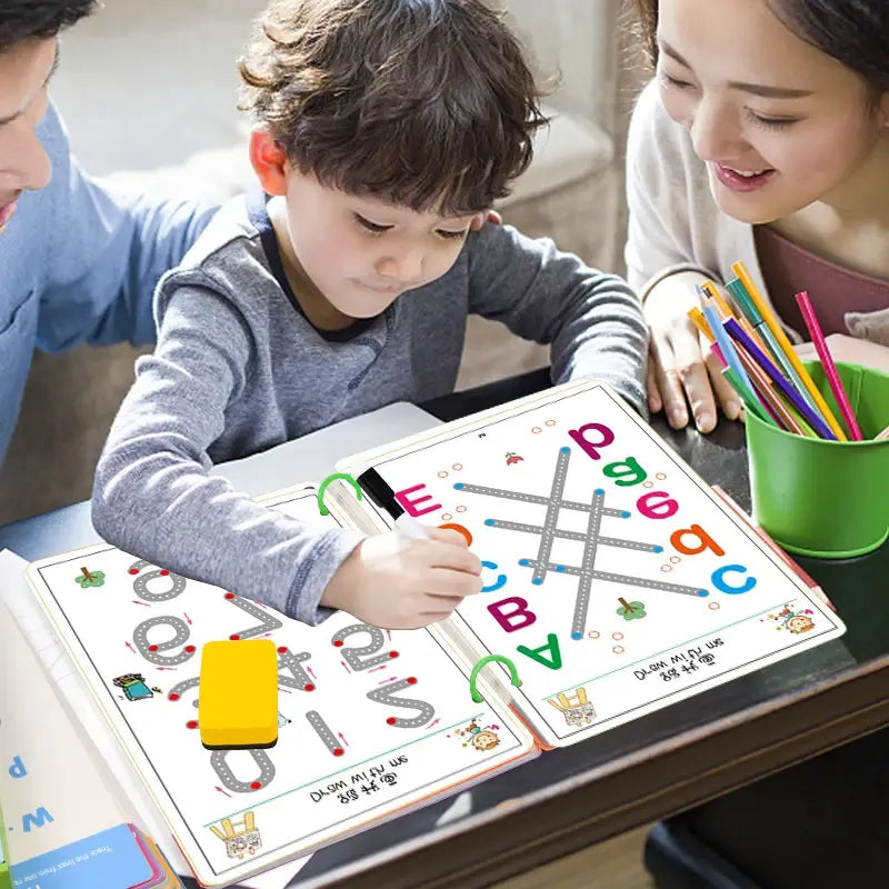 Montessori Drawing Toy Set for Toddler Learning Activities