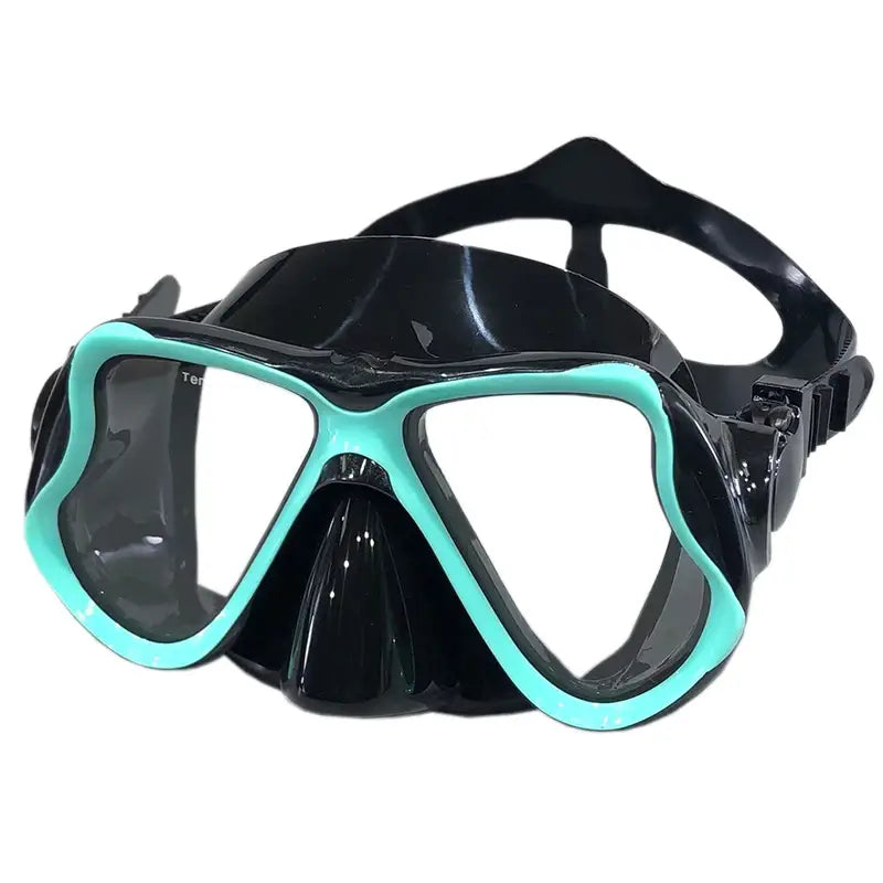 Scuba snorkel diving mask - professional snorkeling goggles for adults - tempered glass lens