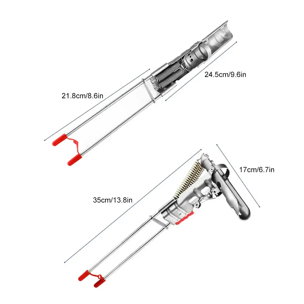 Automatic Fishing Bracket with Spring Loaded Tilt Action - Durable Stainless Steel Rod Holder